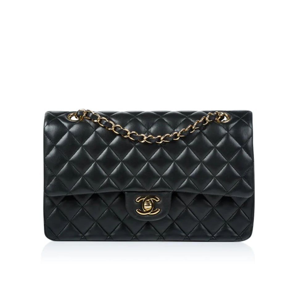 Chanel Lambskin Small Double Flap Bag 23cm