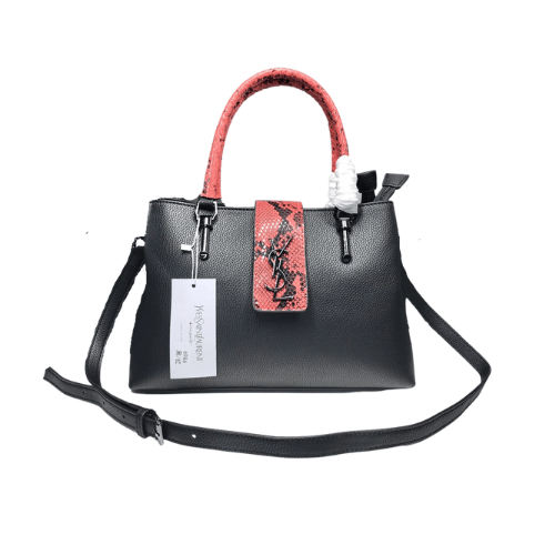Saint Laurent Large Tote Bag Two Componentes Grandes Black view 2