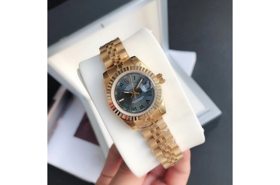Rolex Datejust 36/28mm RG/RG Jubilee Bracelet view 6