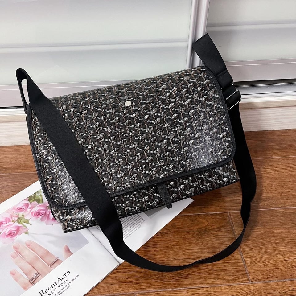 Goyard Capetien Bag Black 39cm/15.4in view 9