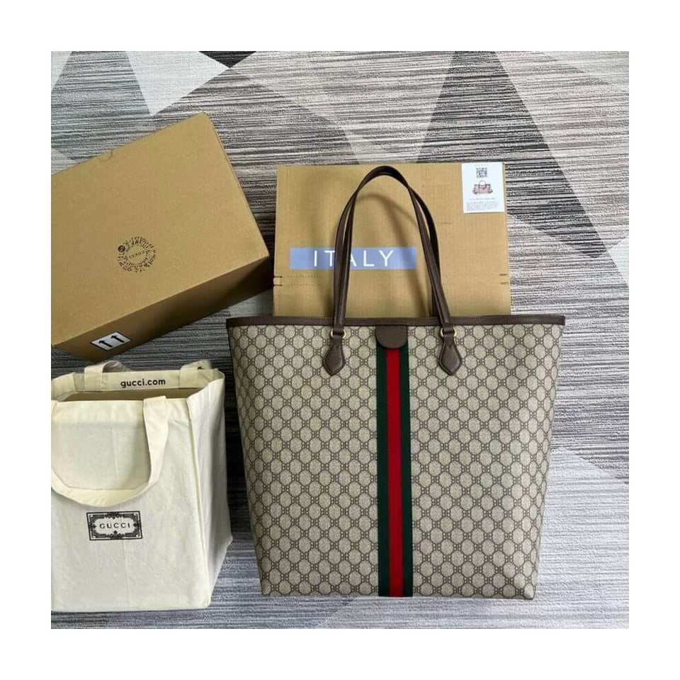 Balenciaga x Gucci Hacker Graffiti Large Tote Bag view 12