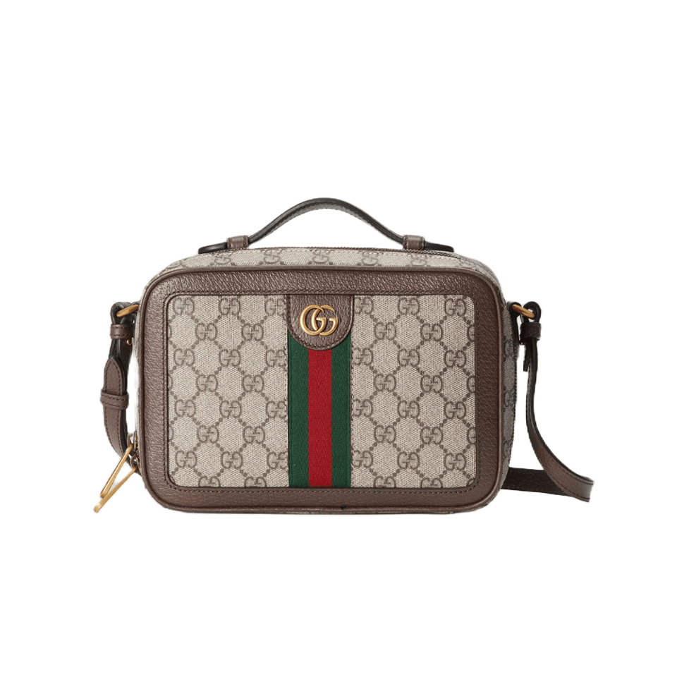 Gucci Ophidia Small Shoulder Bag With Web view 2