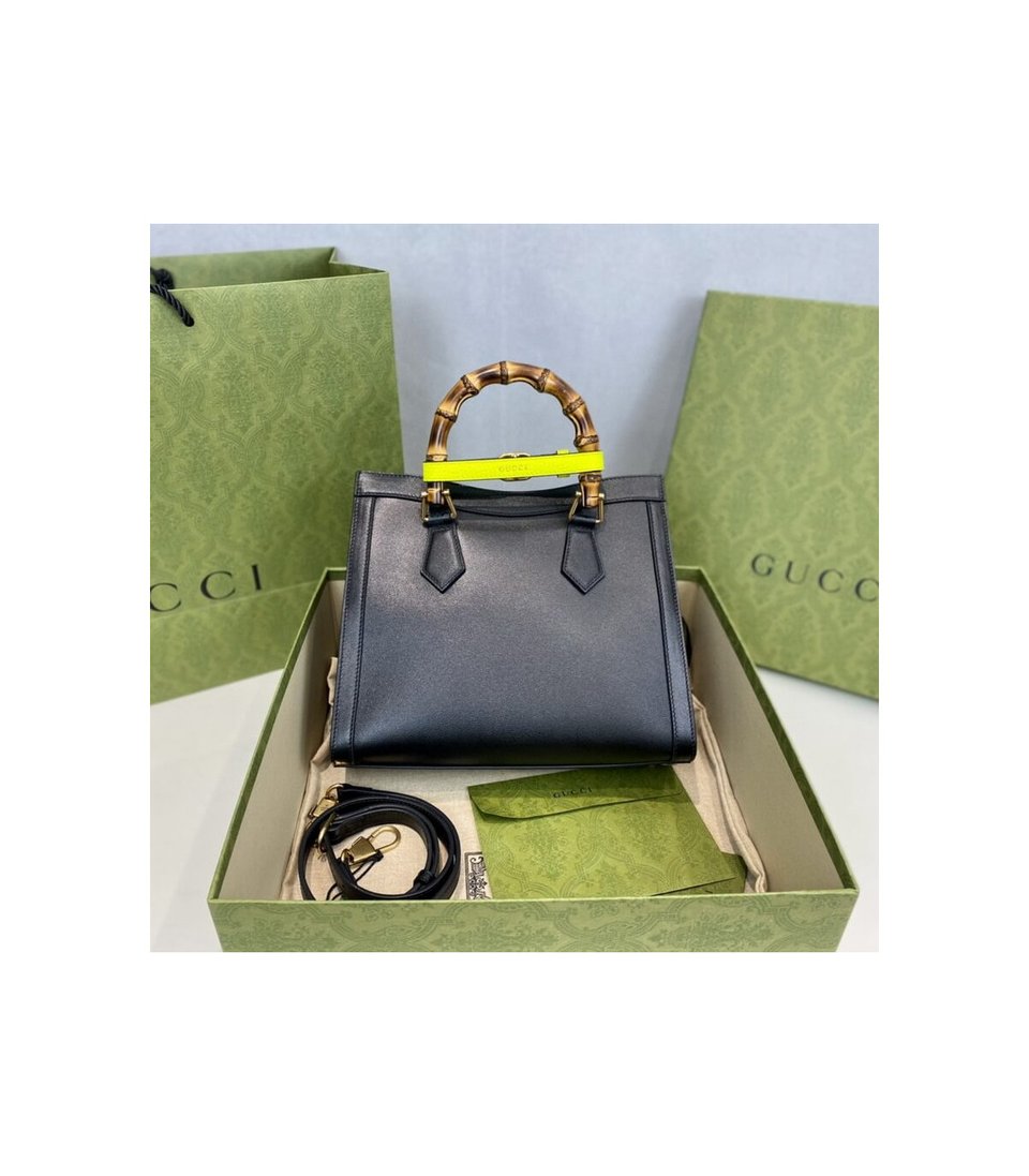 Gucci Diana Small Tote Bag Black view 14