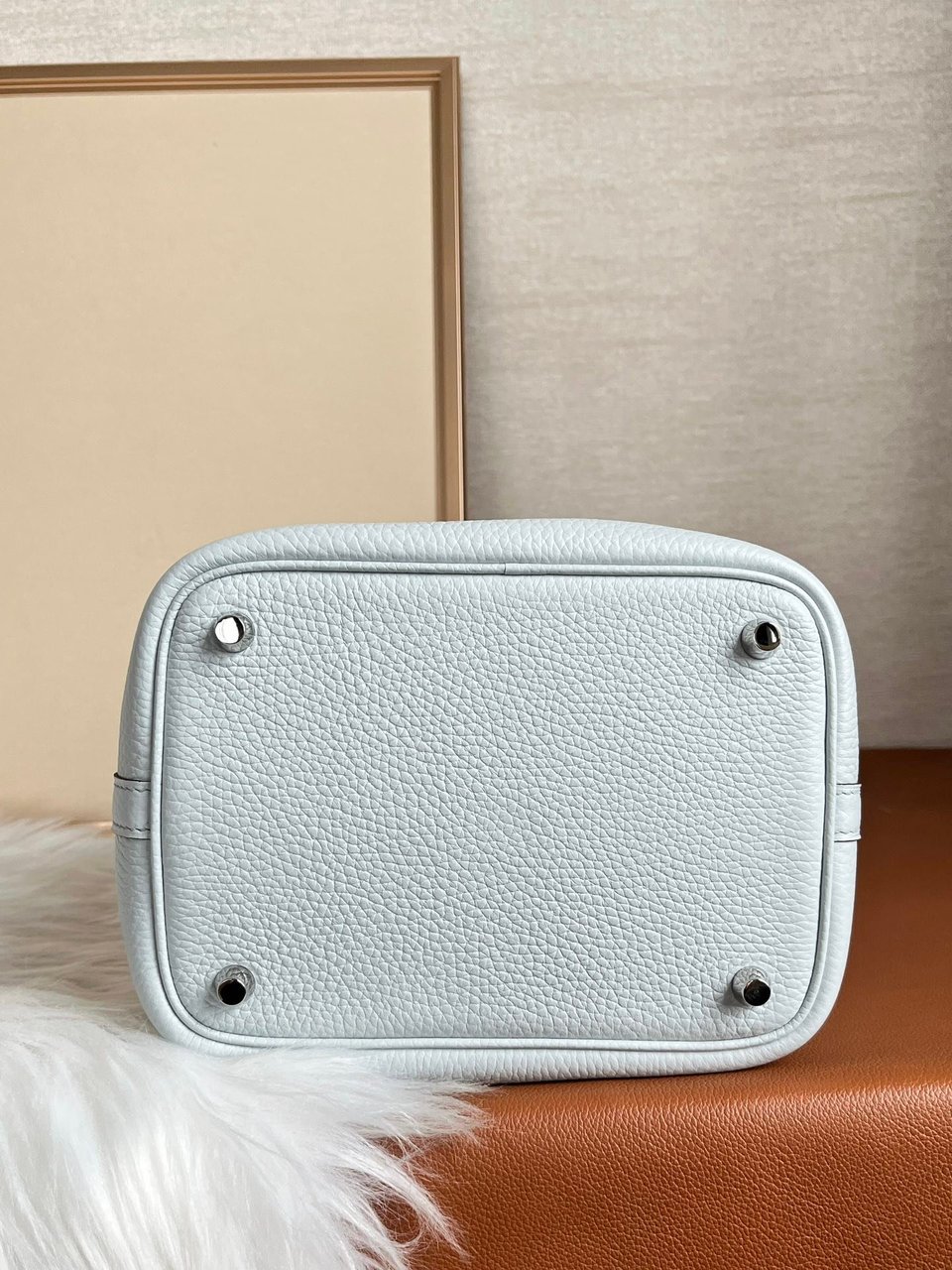 Hermes Picotin Lock 18Cm Gris Pale view 4