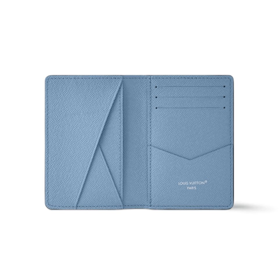 Louis Vuitton Sky Blue Pocket Organizer For Women 8cm M14112 view 4