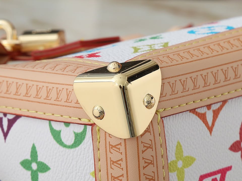 Louis Vuitton OnTheGo PM LV x TM Bag White Multicolore 25cm M27580 view 10