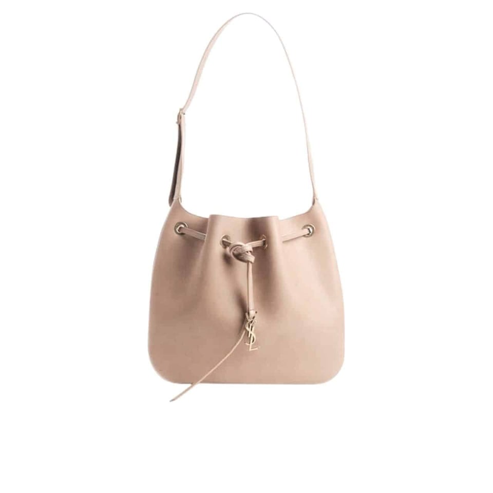 Saint Laurent Paris Vii Hobo Bag Beige 30Cm view 2