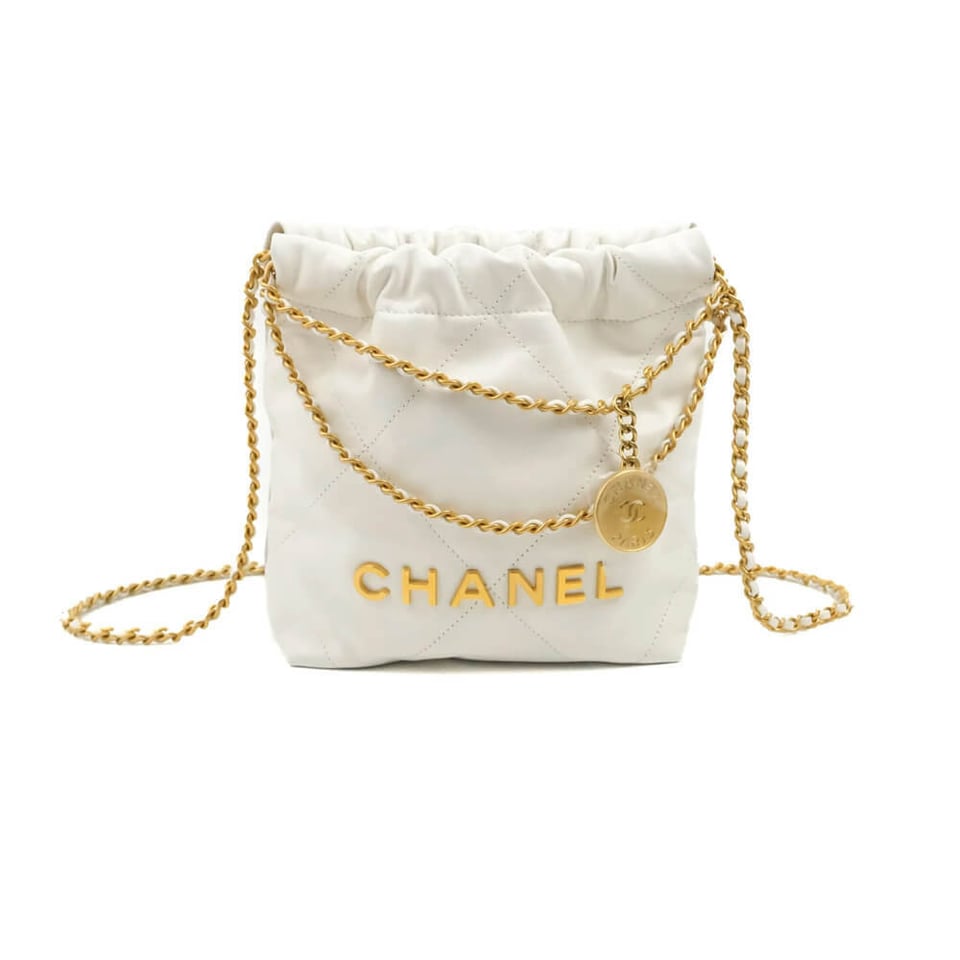 Chanel 22 Mini Bag in Shiny Calfskin view 2