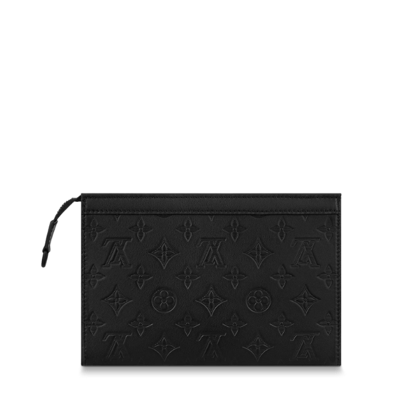 Louis Vuitton Gaston Wearable Black 22Cm M81115
