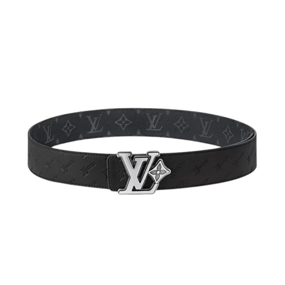 Louis Vuitton LV Flower 40mm Reversible Men Belt M4110V view 5