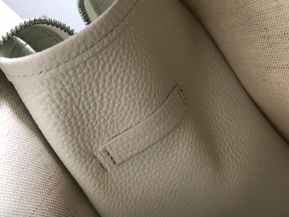 Goyard Hardy Pm Bag 40 Cm White Goyardine Canvas And Taurillon Leather Trim view 5