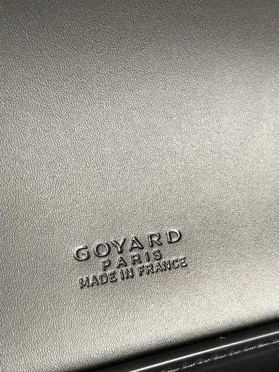 Goyard Duchesse Marie-Caroline Bag 25 Cm Black Goyardine Canvas And Smooth Calfskin view 7
