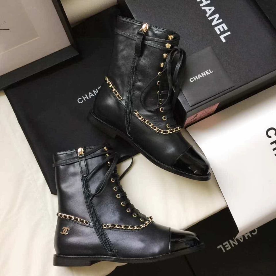 Chanel Women’S Botas Para Mujer Black view 3