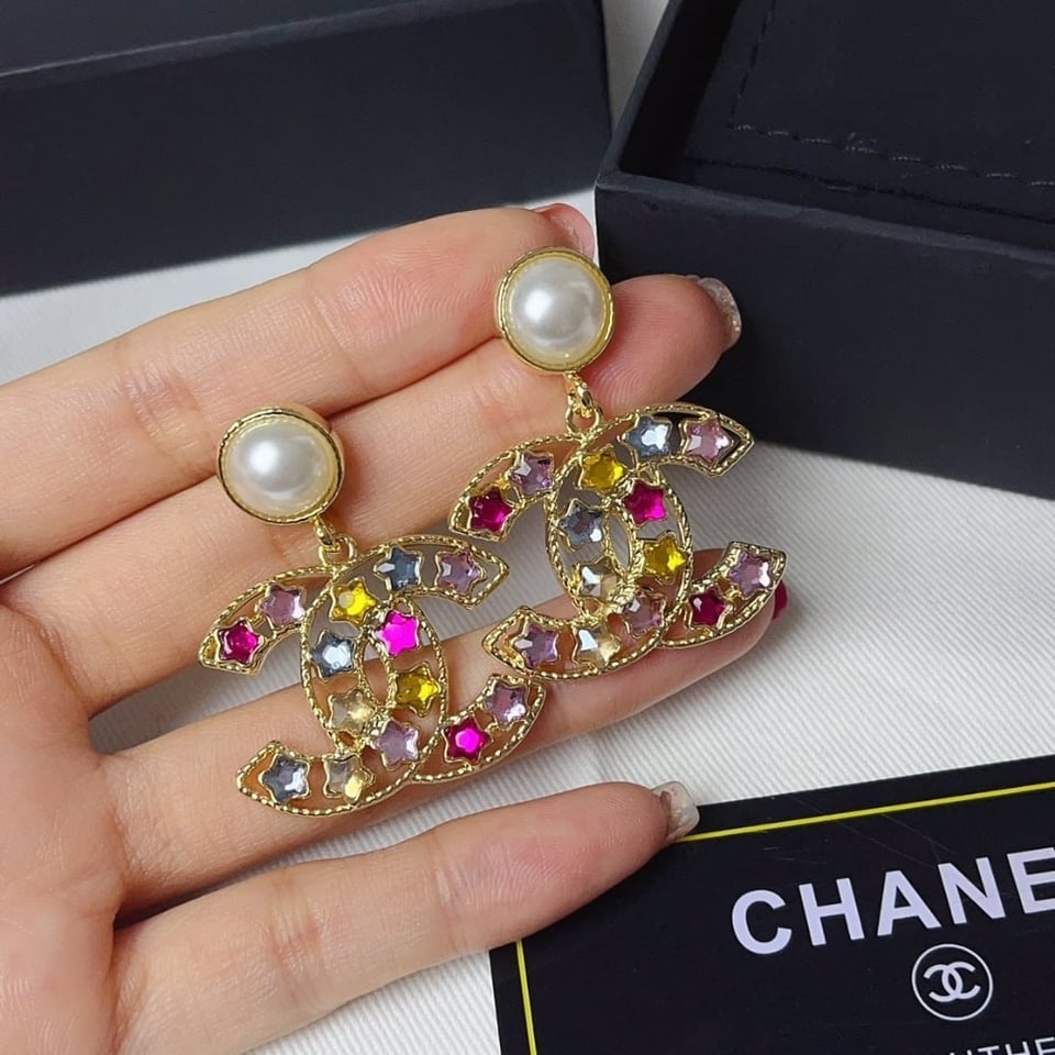 Chanel Colorful Star Earings Abf197 B19940 Nafqf view 4