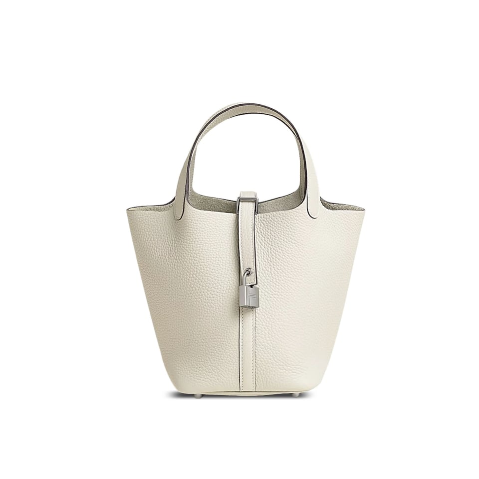 Hermes Picotin Lock 18Cm White view 2