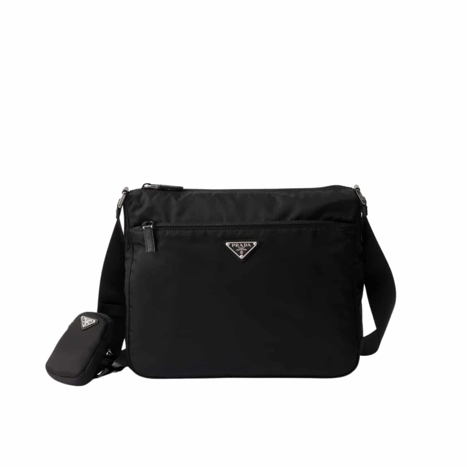 Prada Re Nylon Bag Black 30Cm view 2