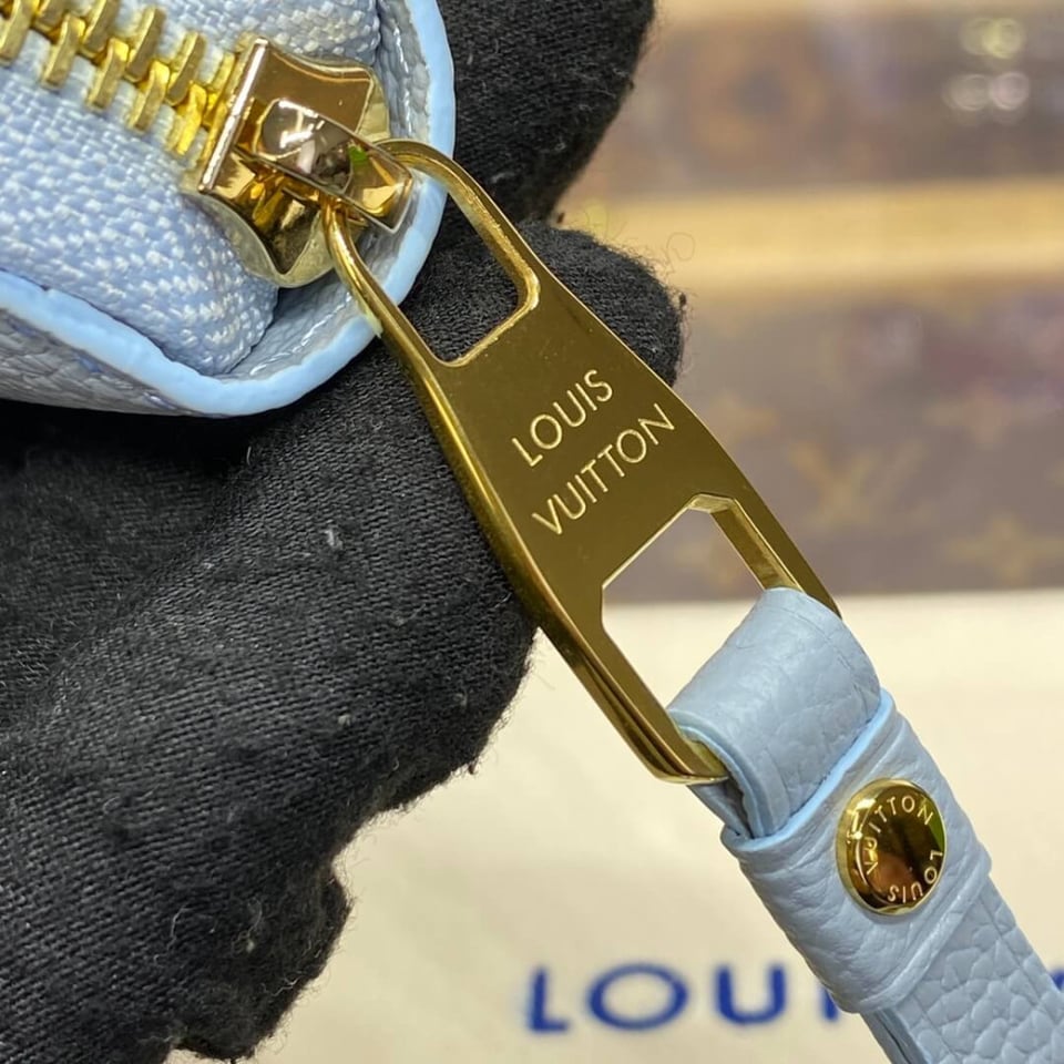 Louis Vuitton Monogram Empreinte Zippy Wallet Blue Hour view 7