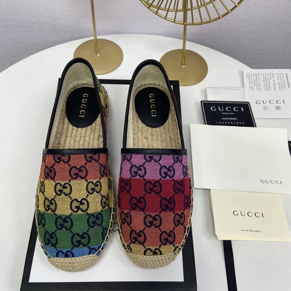 Gucci Gg Multicolour Espadrilles 663674 2U010 4680 view 3