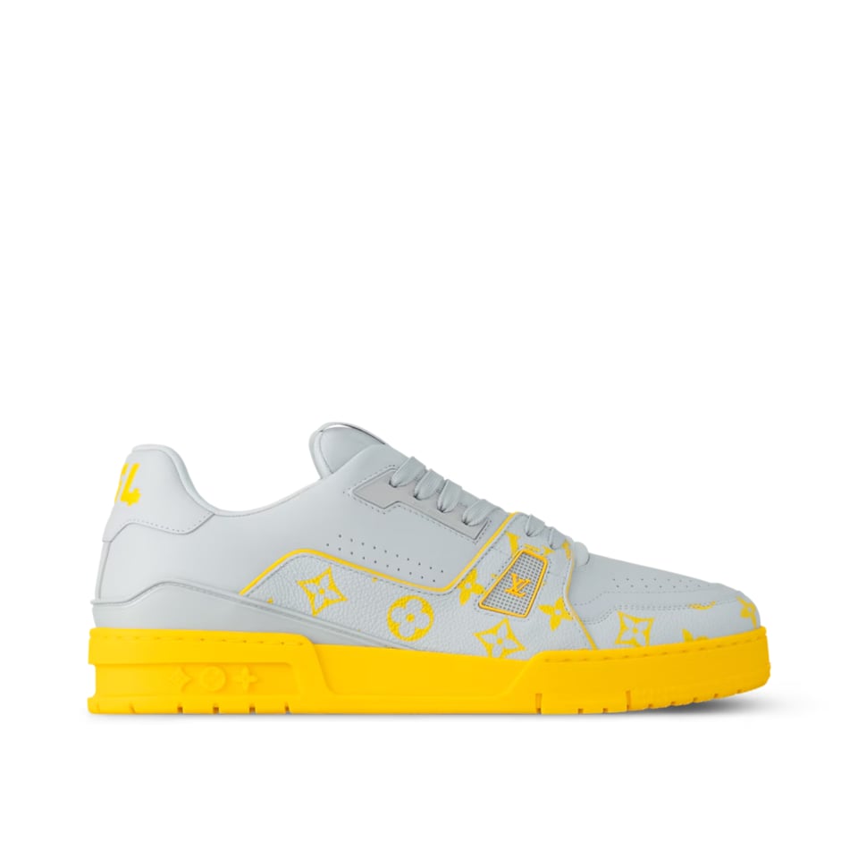 Louis Vuitton LV Trainer Sneaker Yellow for Men 1AHTPN