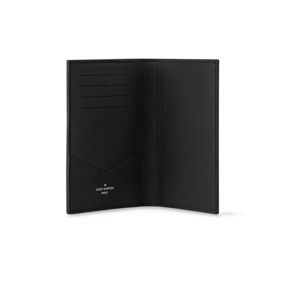Louis Vuitton Ultra Black Passport Cover For Women 10cm M13187 view 3