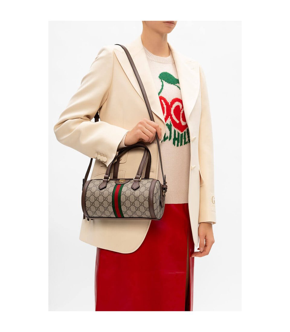 Gucci Ophidia GG Small Boston Bag view 5
