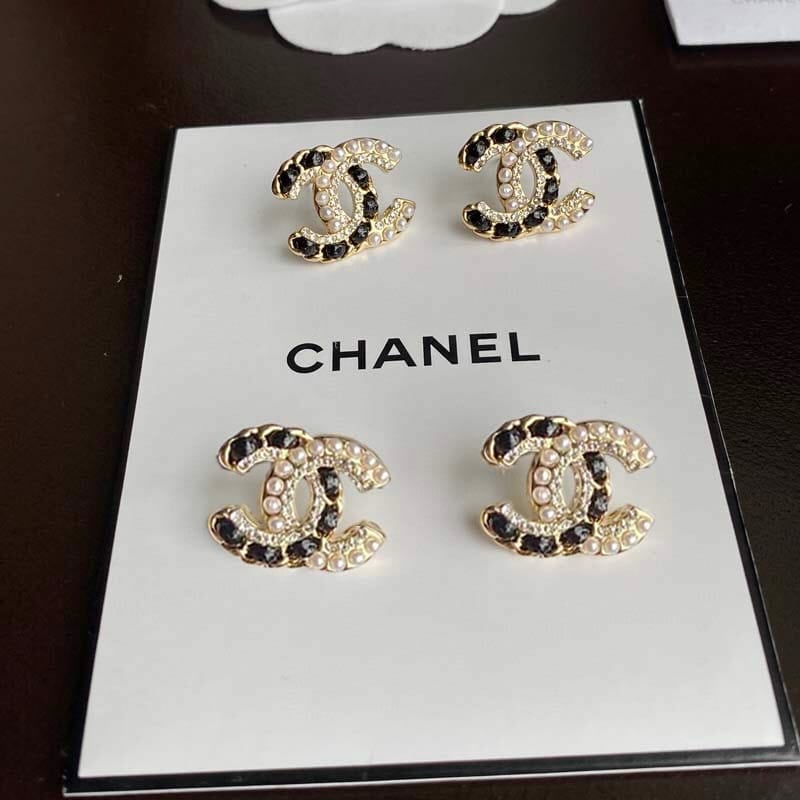 Chanel Cc Earrings view 5