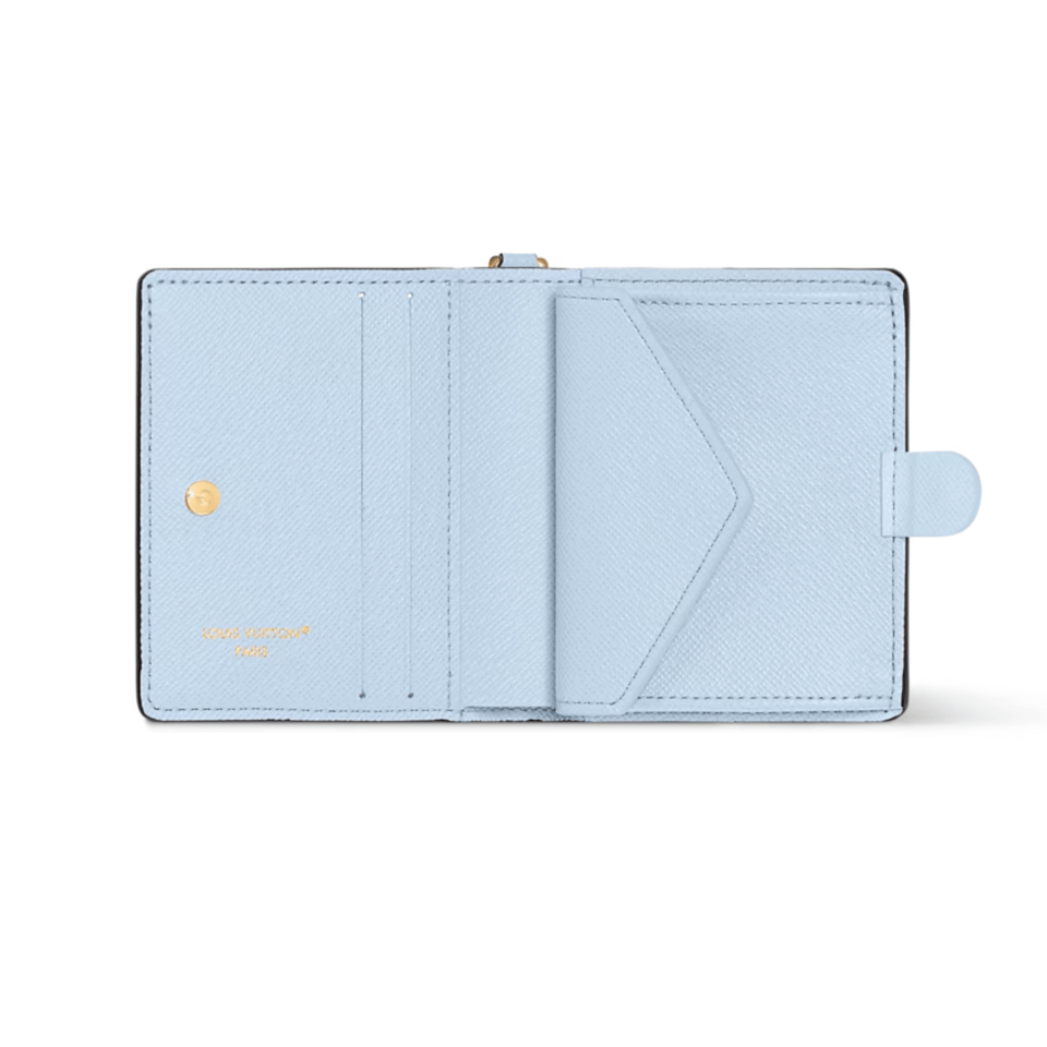 Louis Vuitton Monogram Azur Charms Pocket Wallet For Women 9cm M14613 view 4