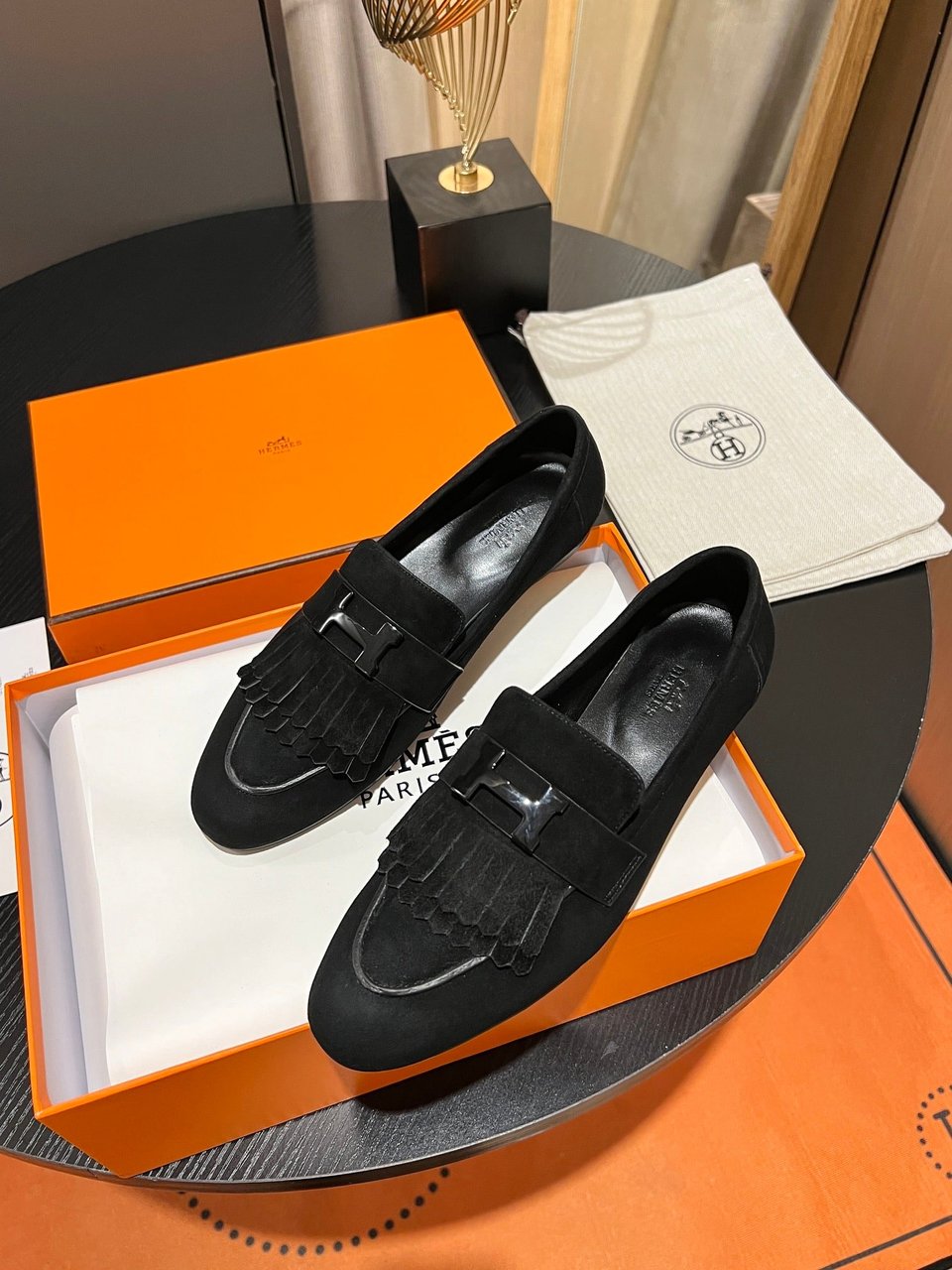 Hermes Royal Loafer Black view 10