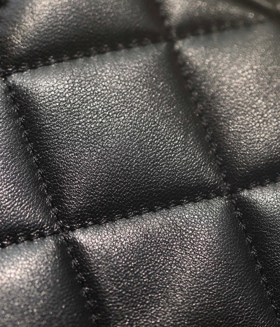 Chanel 24S Mini Flap Bag 17Cm Black Lambskin Pearl Ball view 10