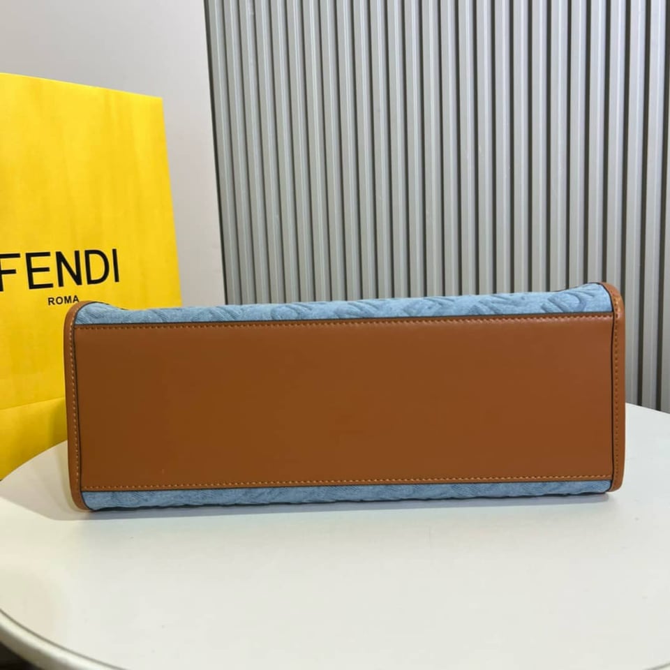 Fendi Sunshine Medium Denim Light Blue 35Cm view 9