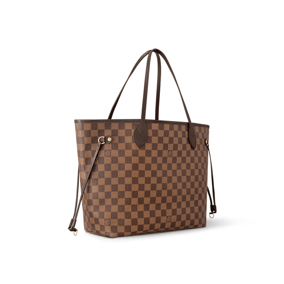 Louis Vuitton Neverfull MM Tote Bag Damier Ebene Cerise Red 31cm N40599 view 6