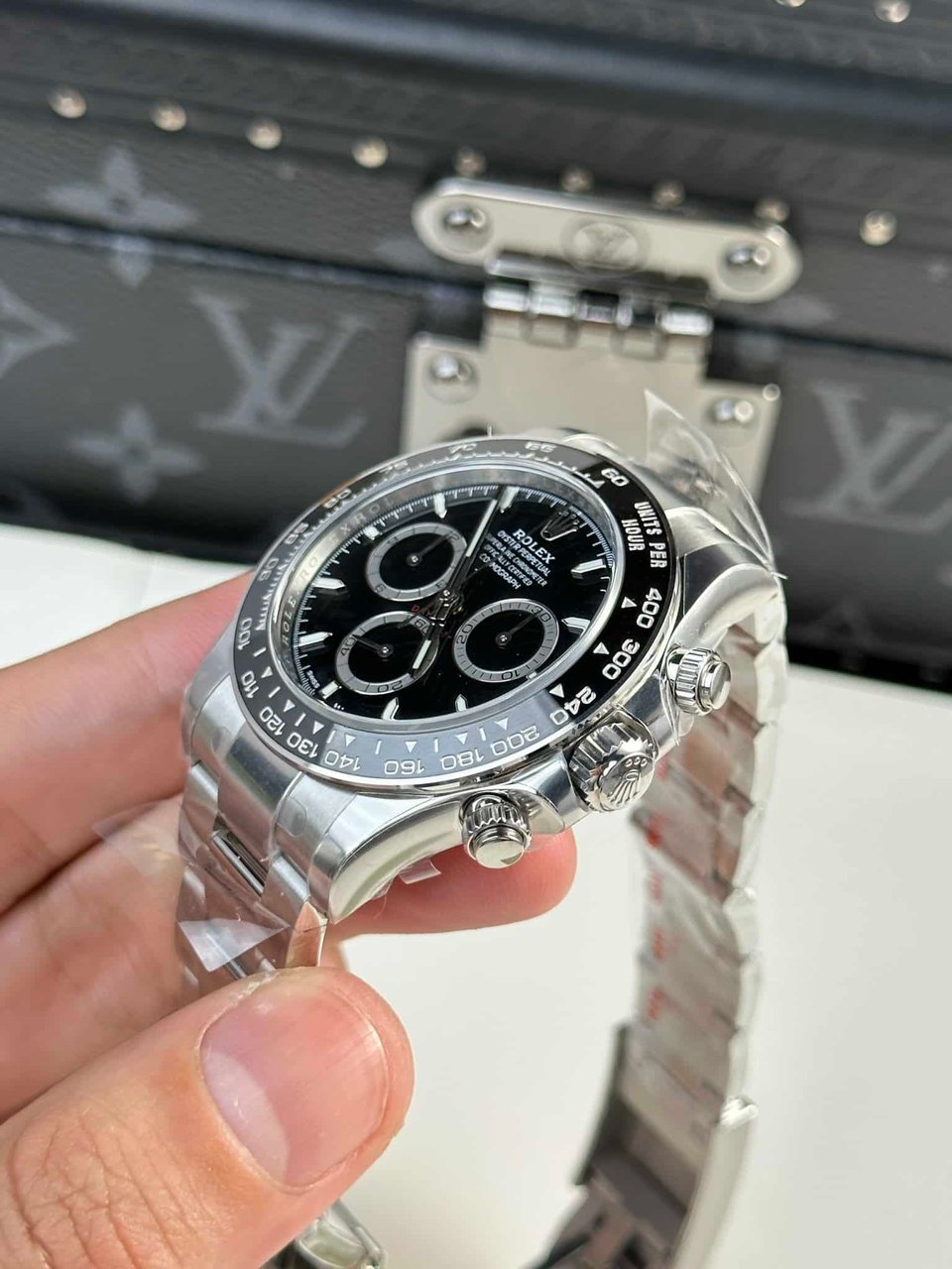 Rolex Daytona 40 mm Black Dial 126500LN “Godzilla” view 4