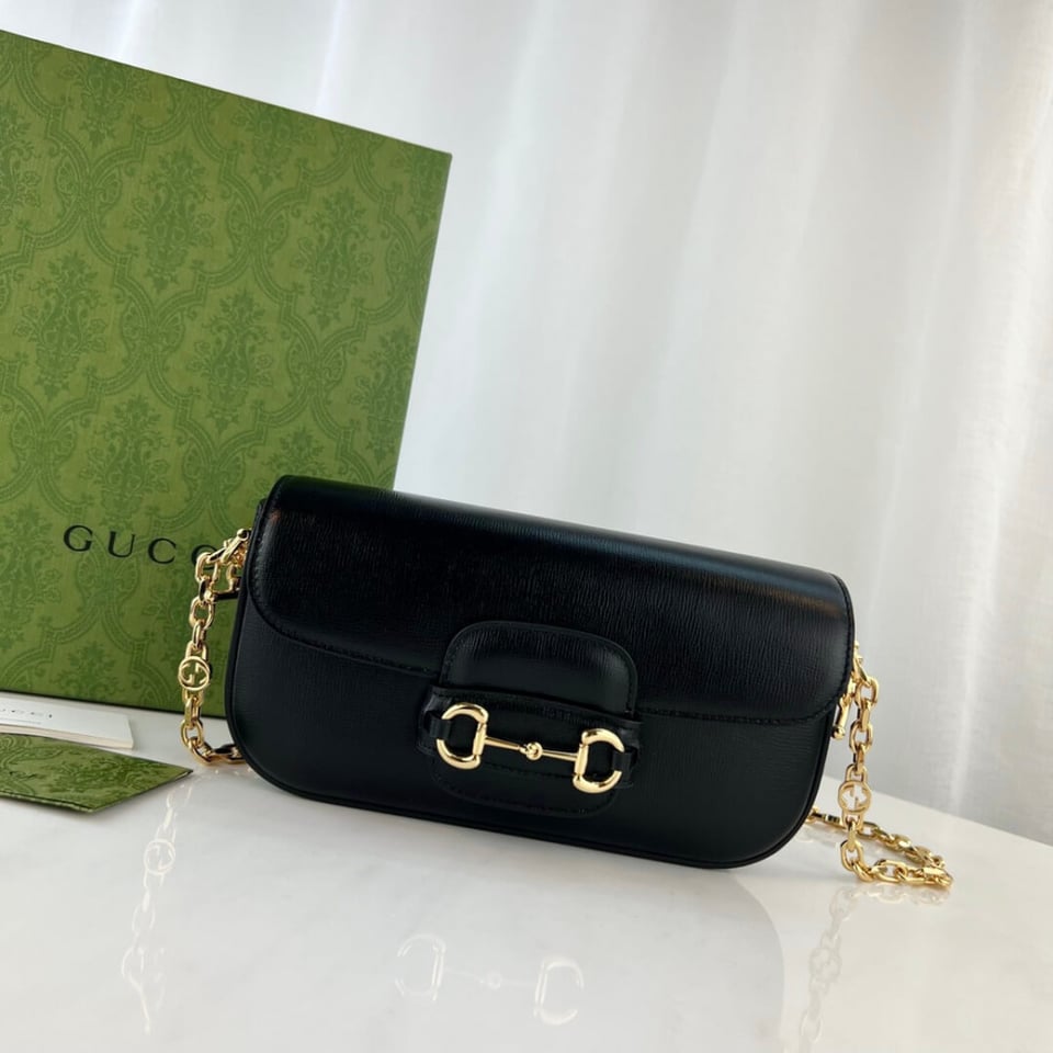 Gucci Horsebit 1955 Leather Shoulder Bag view 7