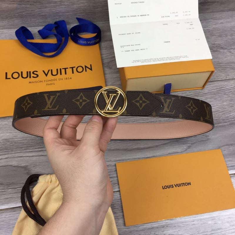 Louis Vuitton Circle 35mm Reversible Belt M0143U view 3