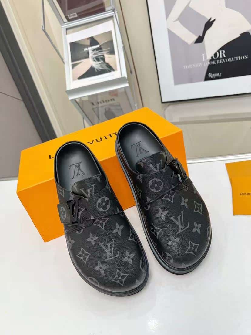 Louis Vuitton Easy Mule Monogram Eclipse view 8