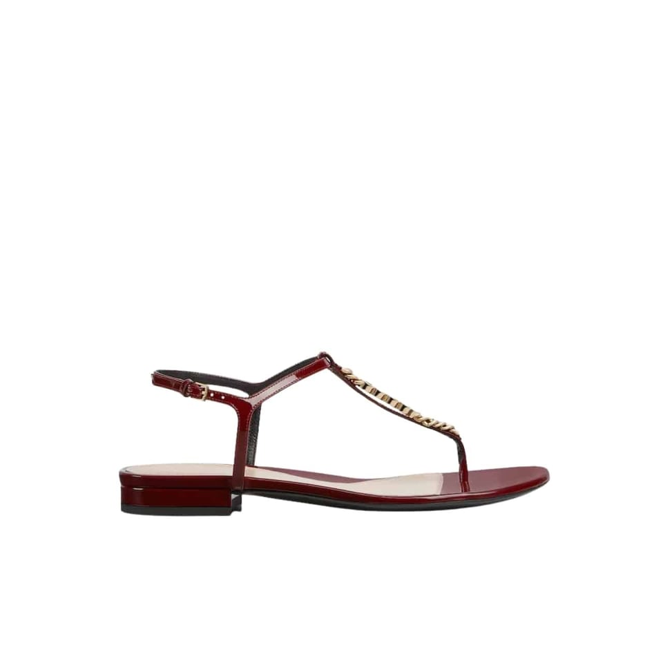 Gucci Signoria Thong Sandal Red ?782415 Bnc00 6207 view 2