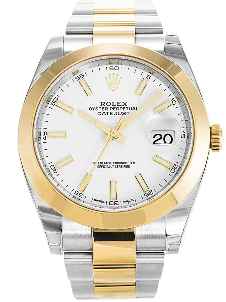 Rolex Datejust II 41mm White Dial 126303 view 2