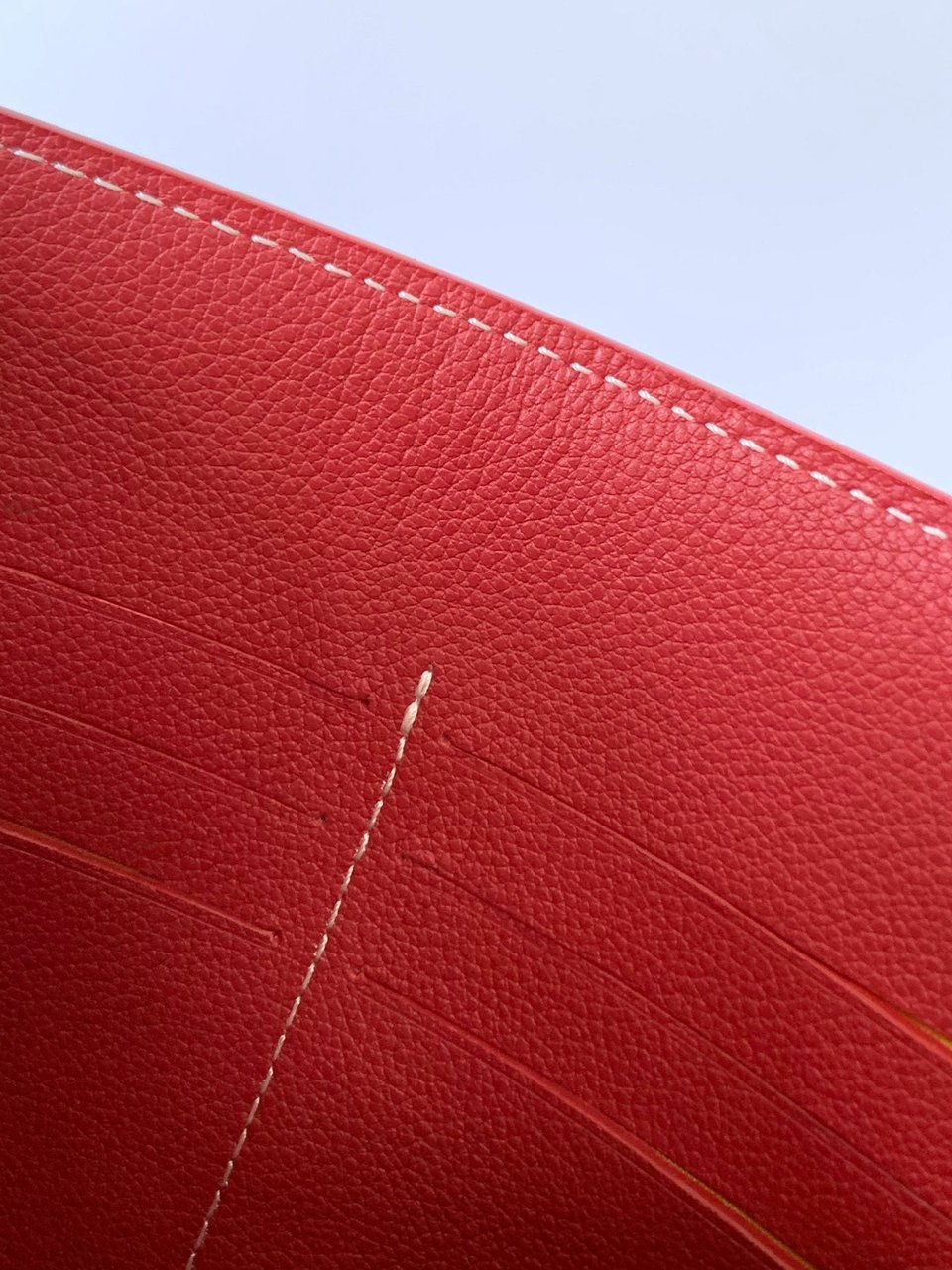 Goyard Chypre Wallet-Pouch 21cm Classic Red Goyardine Canvas And Calfskin view 6