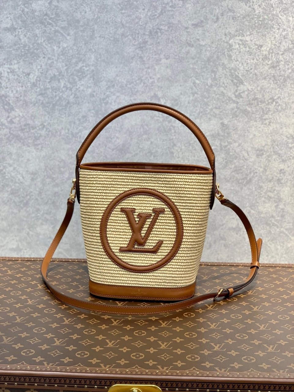 Louis Vuitton Petit Bucket 23Cm Brown view 4