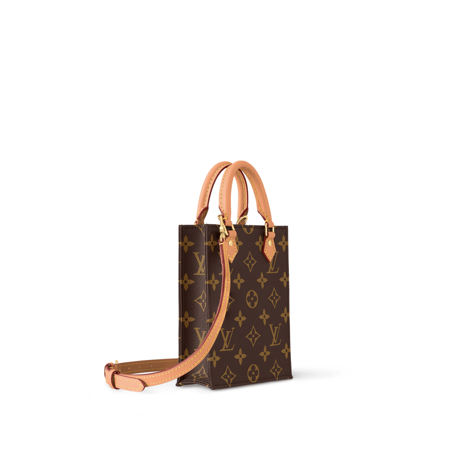 Louis Vuitton OnTheGo Tote Mini 17cm/6.7in Monogram Canvas Brown M81266 – Women view 3
