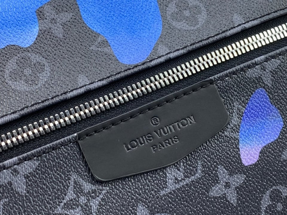 Louis Vuitton Discovery Backpack Green And Black 40Cm M21429 view 5