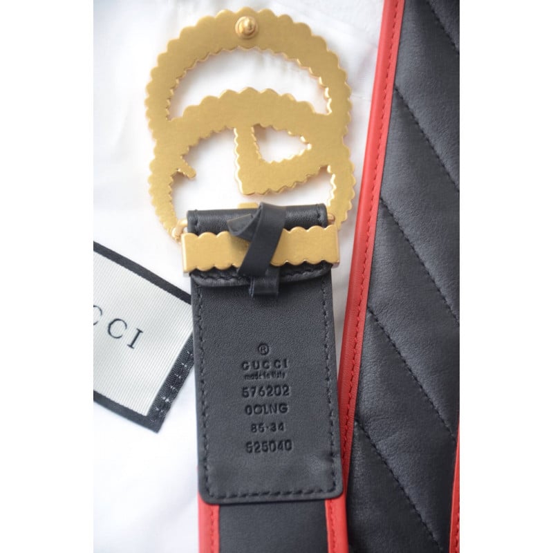 Gucci Belt With Torchon Double G Buckle 576202 view 7