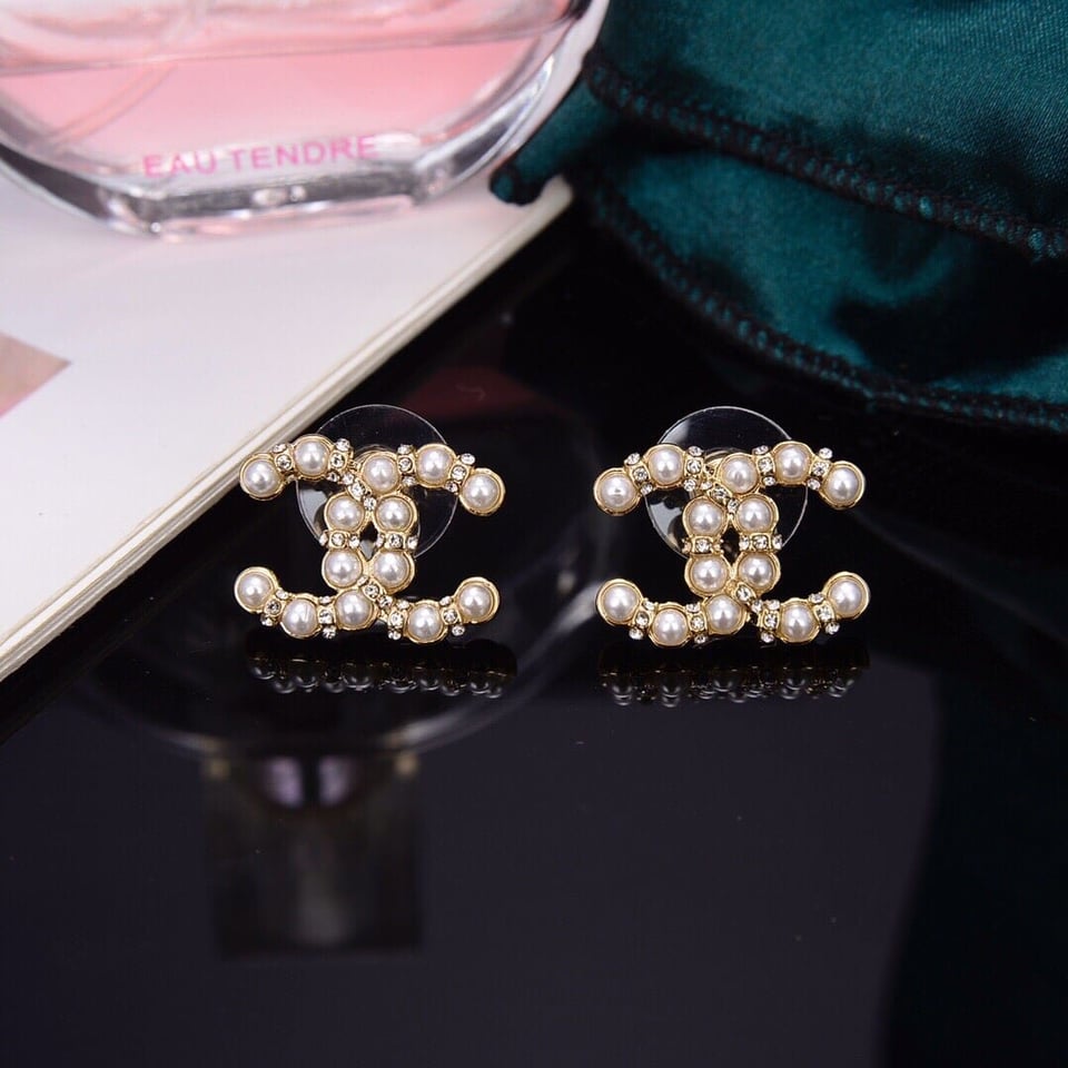Chanel Cc Earrings view 5