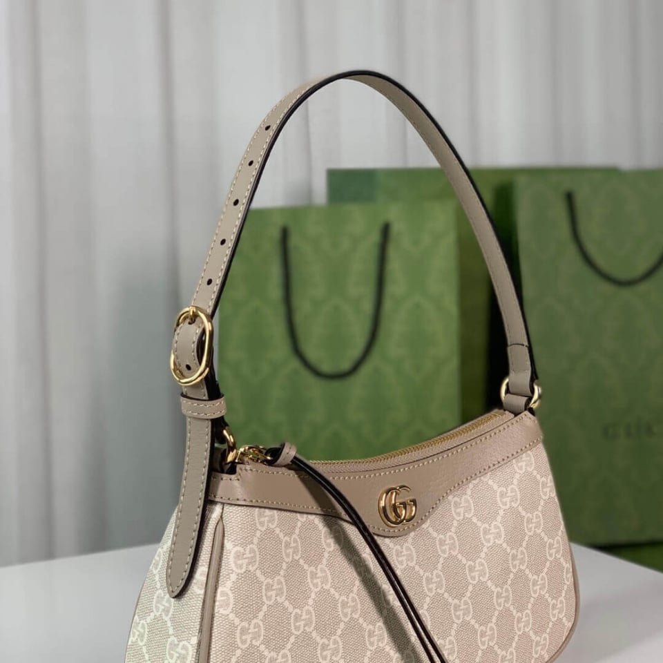 Gucci Ophidia GG Small Handbag Beige/Ebony 25cm/9.8in view 10