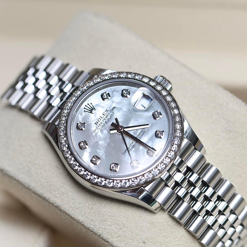 [Superclone] Rolex Datejust 36mm Mother-of-Pearl Dial Jubilee 126284RBR view 3