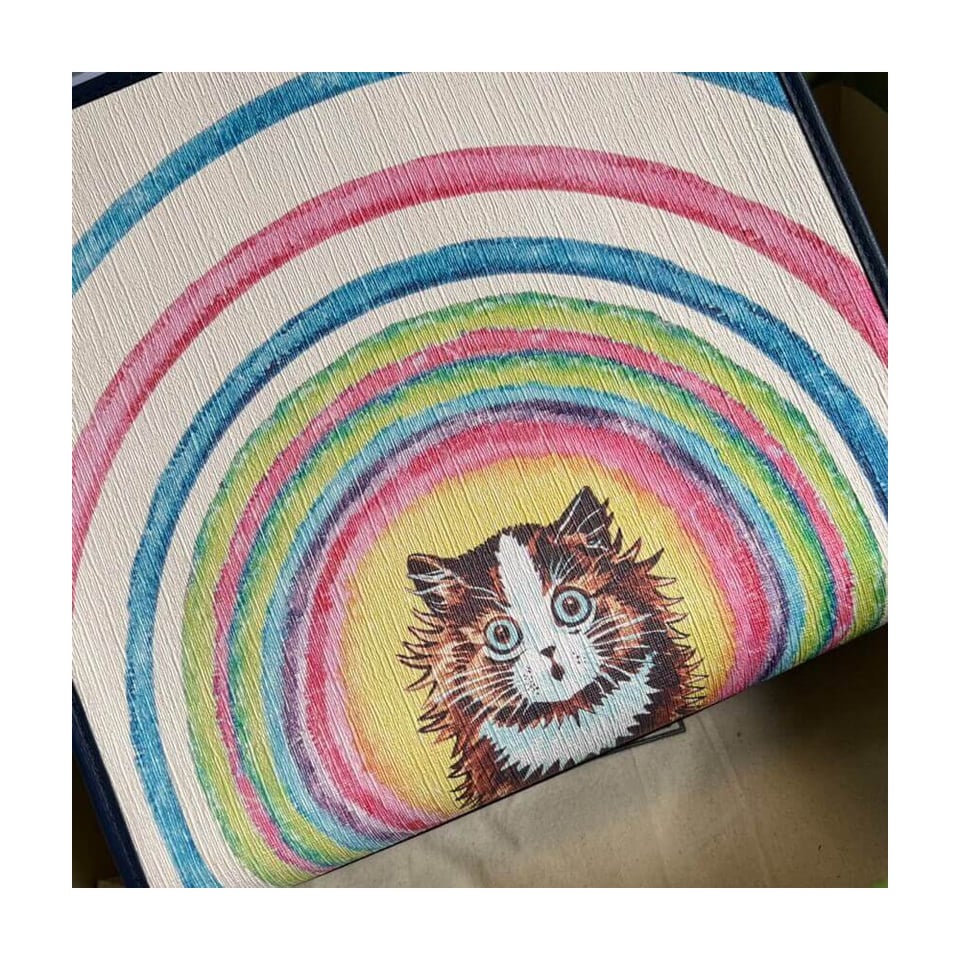 Gucci Tote Bag Cat Print view 7