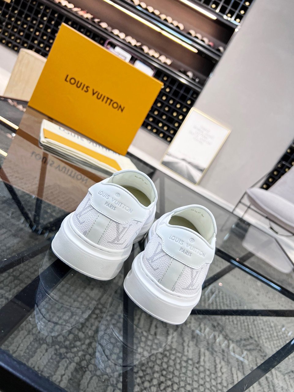 Louis Vuitton LV Beverly Hills Slip On White for Men view 4