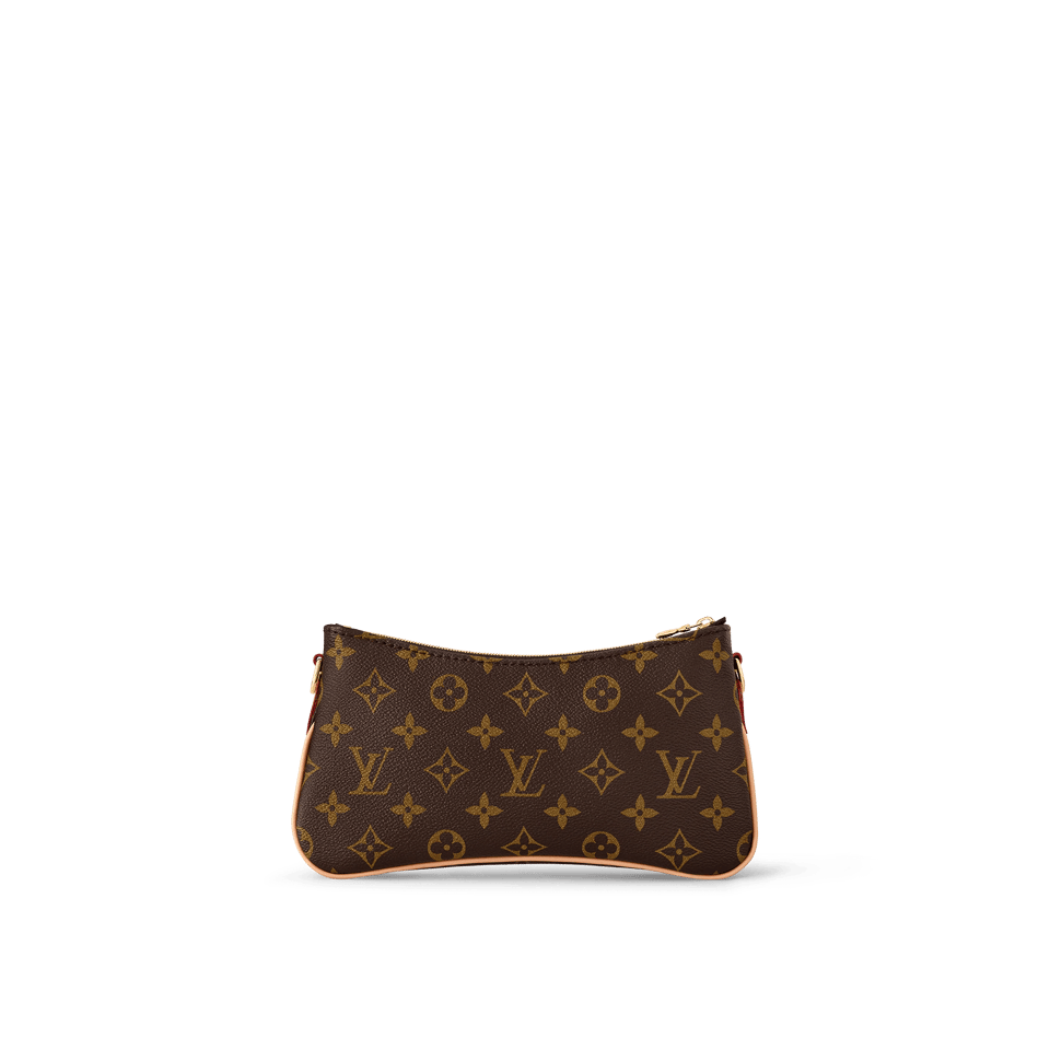 Louis Vuitton Liv Pochette Monogram Canvas Handbags M83008 24.5cm/ 9.6in view 6