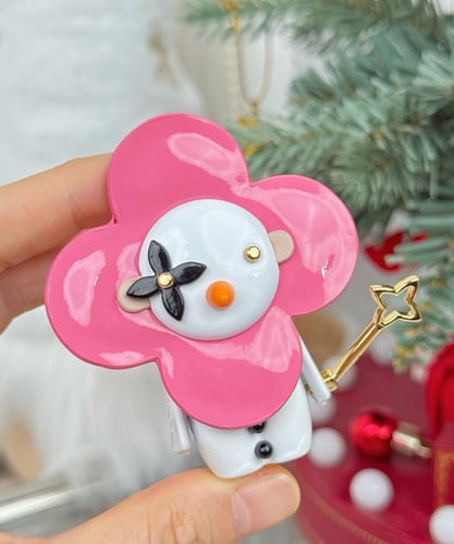Louis Vuitton Vivienne Snowman Key Holder &amp; Bag Charm 13cm/5.1in view 2
