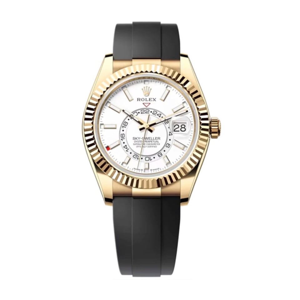 Rolex Sky-Dweller 42 mm Intense white Dial 336238 view 2